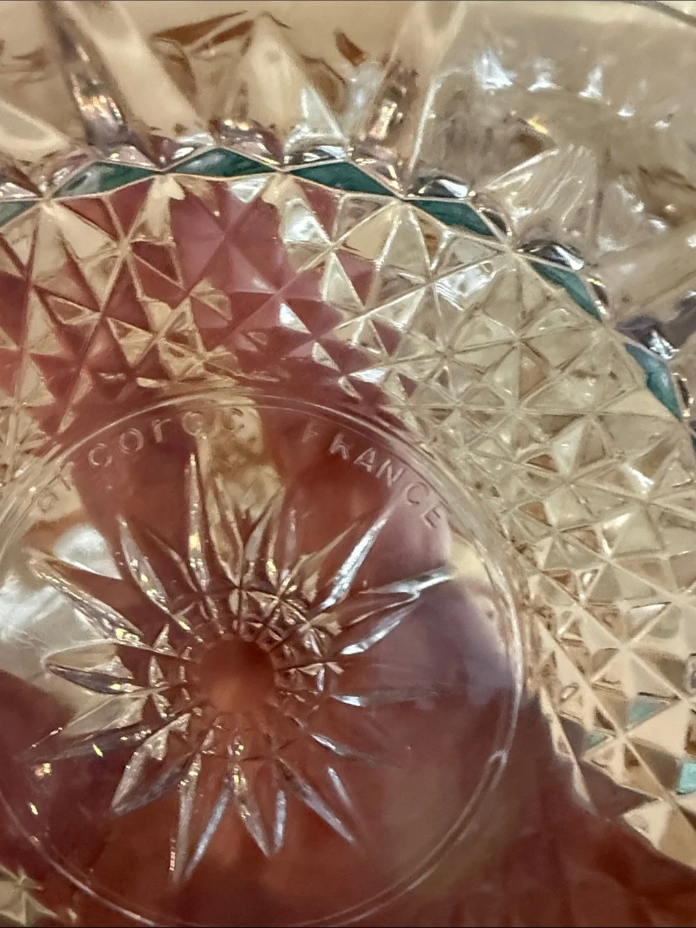 Vintage Arcoroc France Clear Glass Bowls - Set of 4